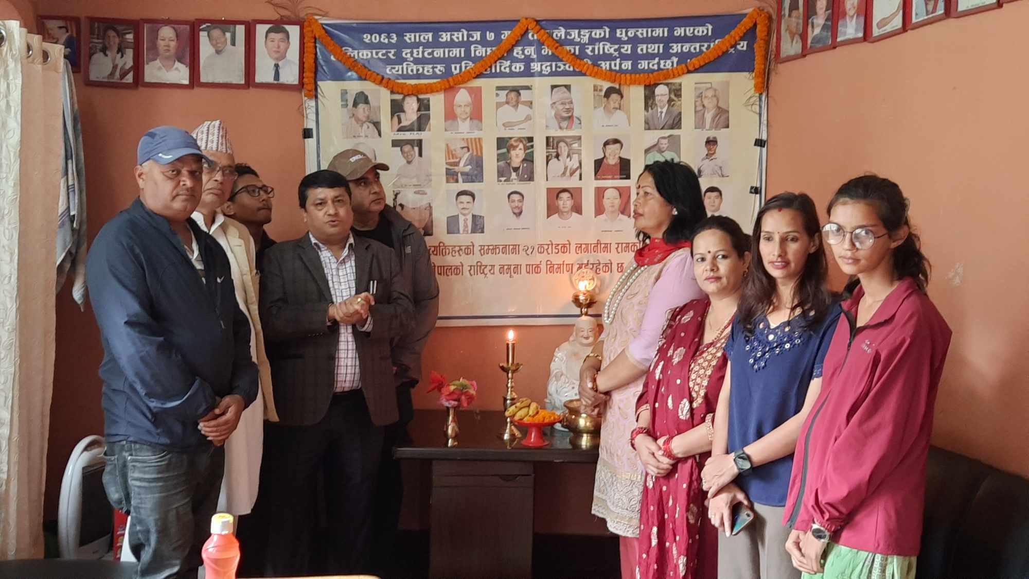 घुन्सा हेलिकप्टर दुर्घटनाको सम्झना