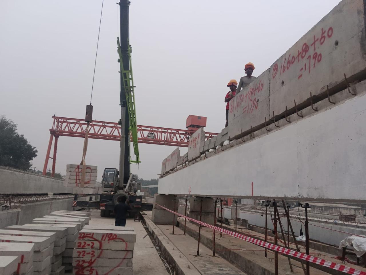 Girder load test