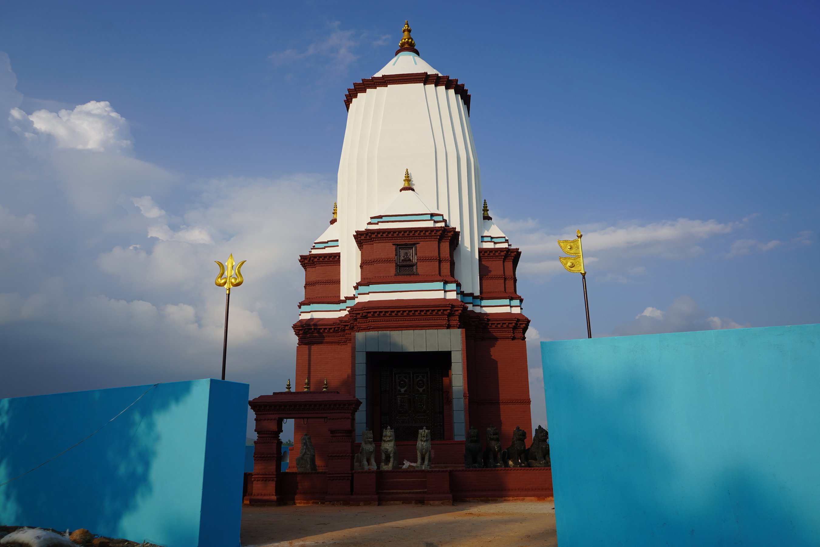 गोरखाको आहालडाँडामा दुई करोडको लागतमा गोरखनाथ मन्दिर निर्माण हुँदै