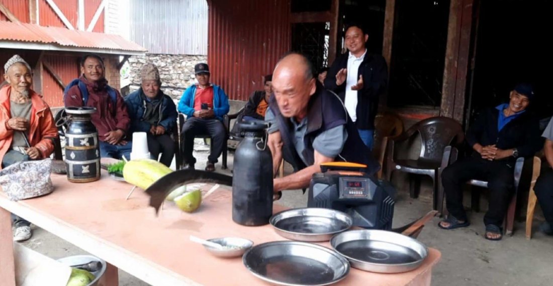 लाप्राकमा भद्रा मारेर खुसीयाली मनाइयो