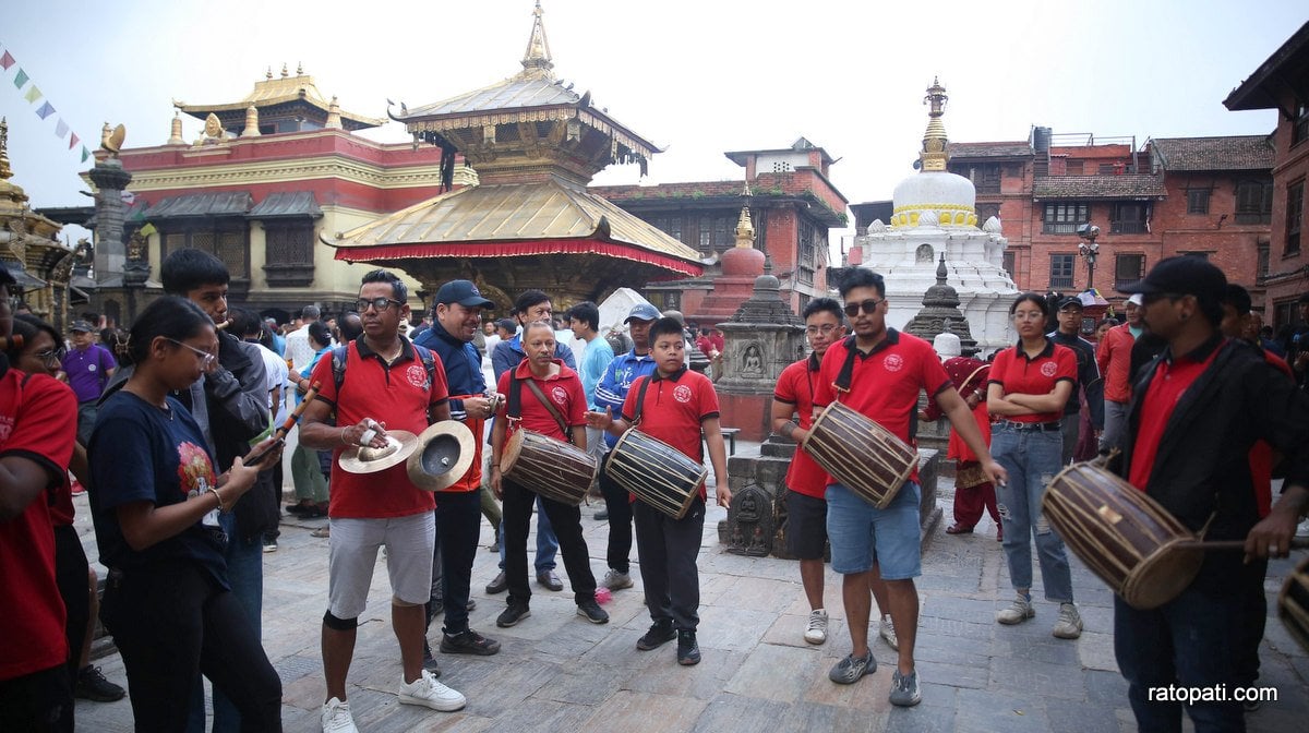 एक महिना लामो गुँला पर्व समापन गरिँदै (तस्बिरहरू)