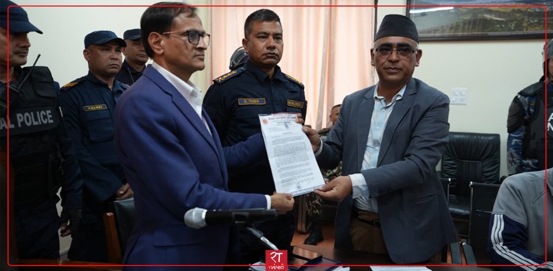 CPN-UML Submits Memorandums Across Nepal Demanding Release of Party Chairman KP Sharma Oli