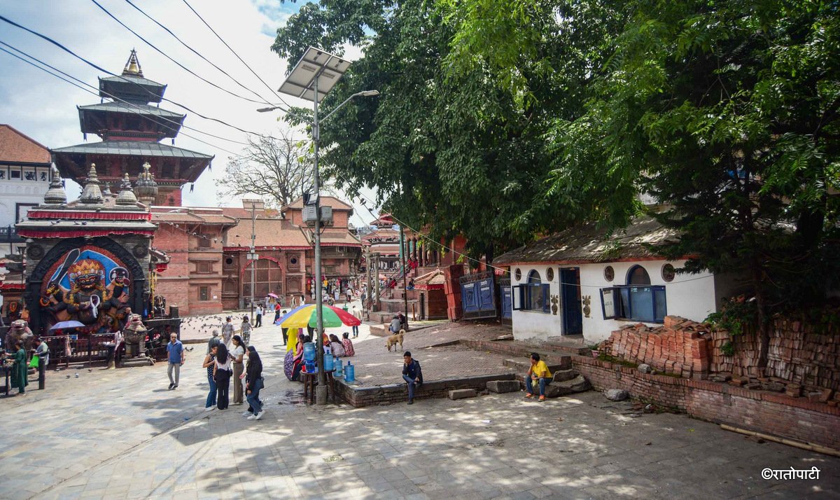 तस्बिरमा हेर्नुहोस् हनुमानढोकाको हरिबिजोग