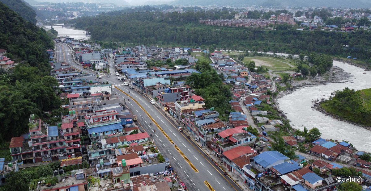 Harichowk-Yamdi Road Expanded to Four Lanes in Pokhara