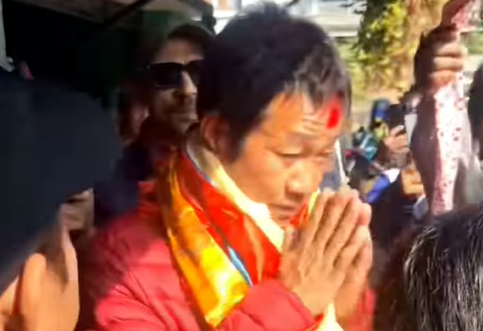 हर्क साम्पाङले सुनसरी–१ मा गराए उम्मेदवारी दर्ता