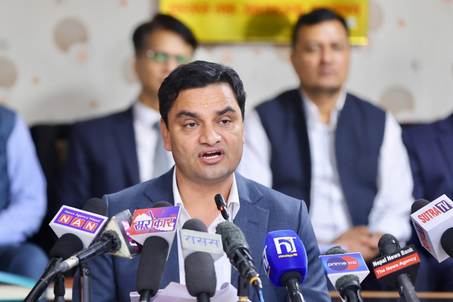 Health Minister--Nepal photo library-1