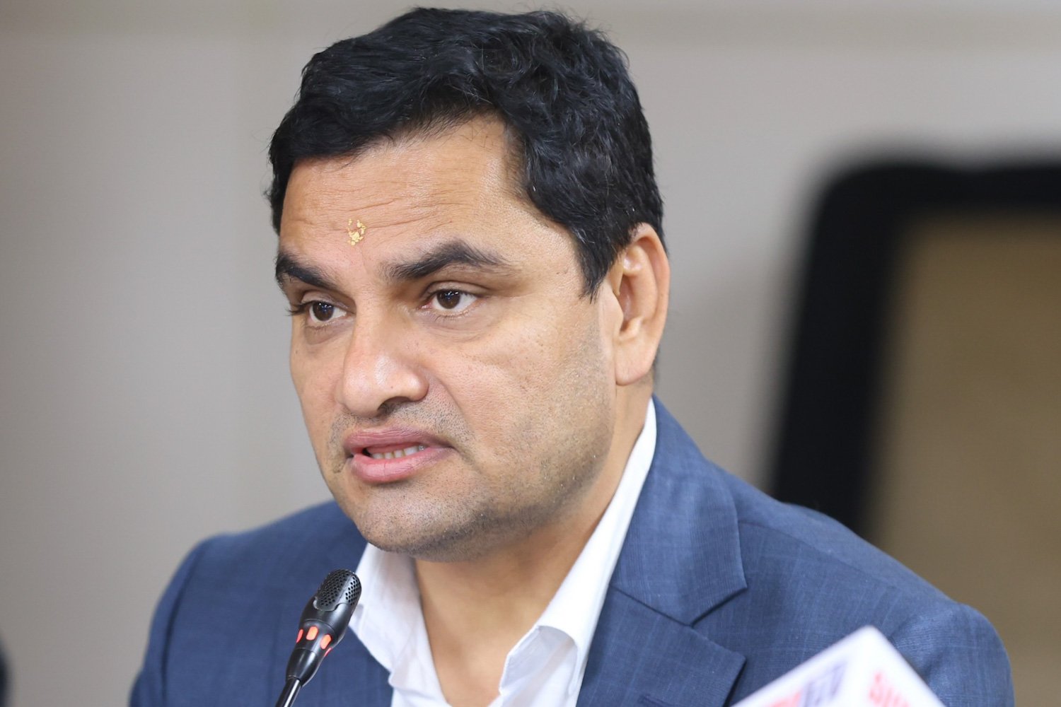 Health Minister--Nepal photo library-6