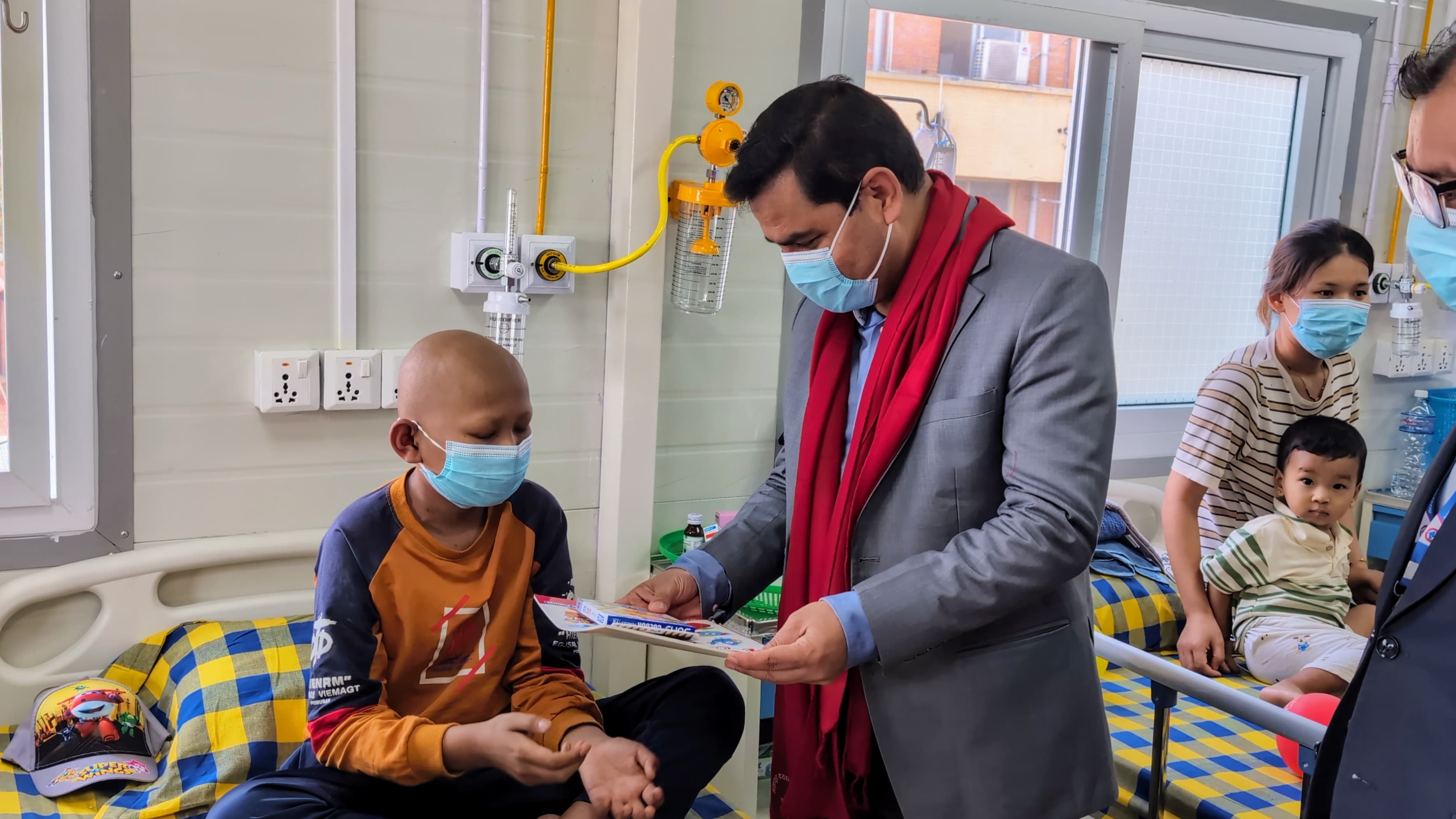 भक्तपुर क्यान्सर अस्पतालमा बाल चिकित्सा सघन इकाई सुरुवात