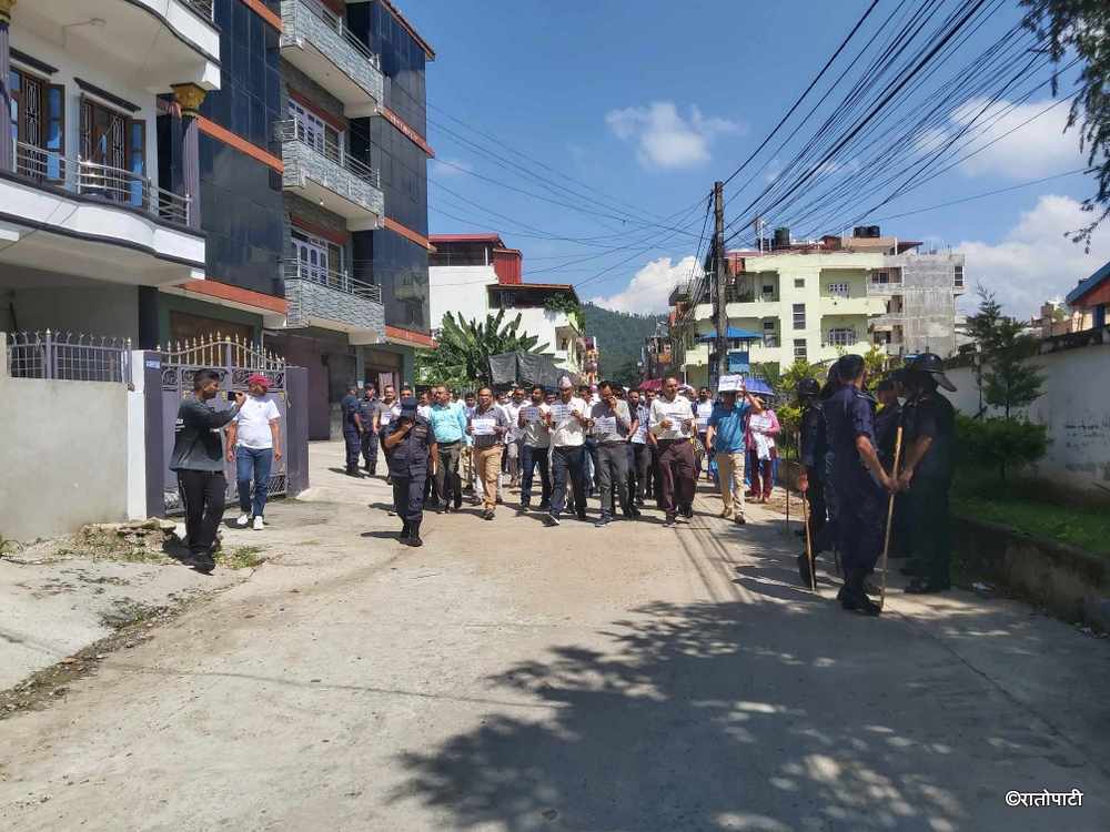 hetauda doctor protest (10)