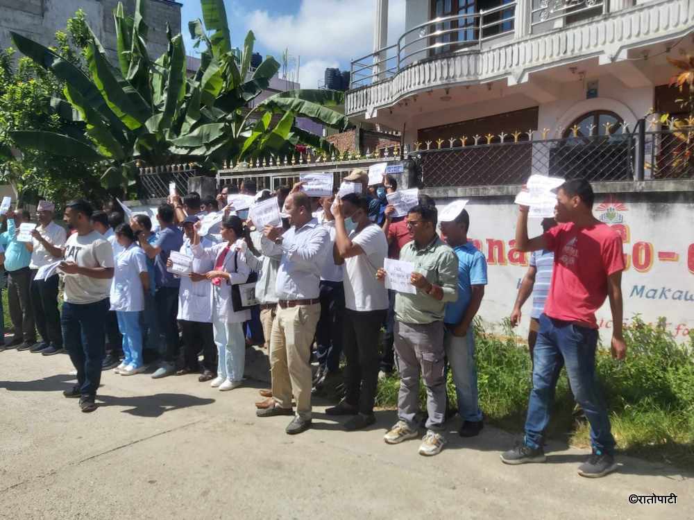 hetauda doctor protest (6)