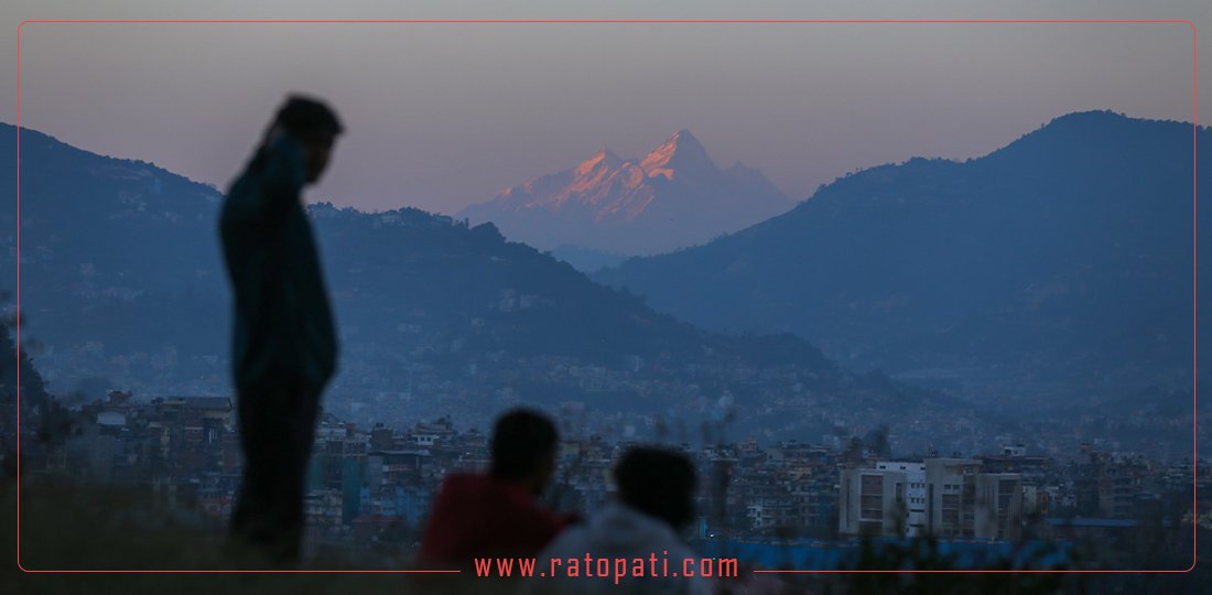 गोधुली साँझमा देखिएको हिमालका मनमोहक १० दृश्य