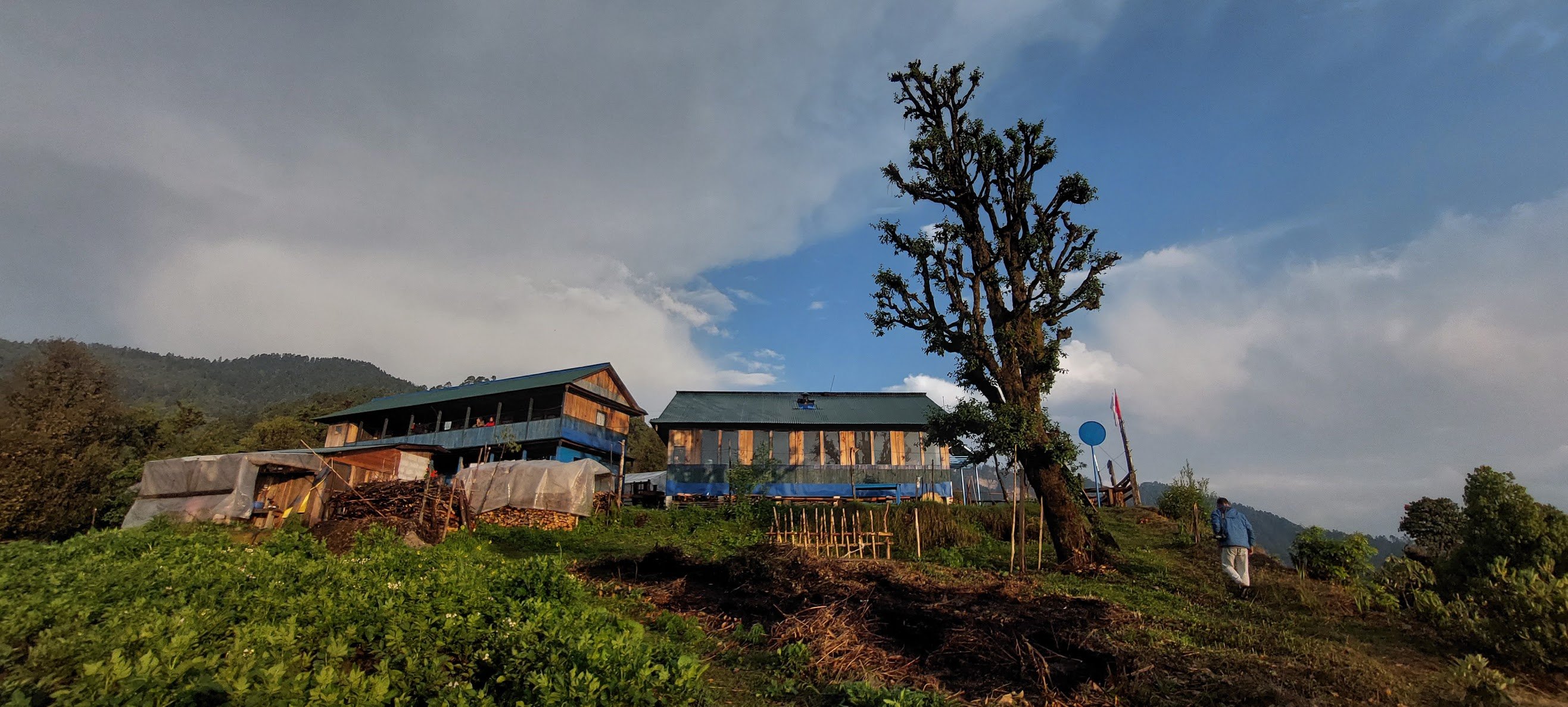 House 02 _ Traditional Mod House in Mountain of Nepal