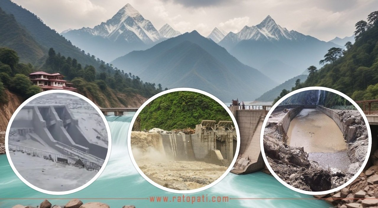   हरेक वर्ष दर्जनौँ जलविद्युत् आयोजनाले भोगिरहेका छन् बाढीको कहर