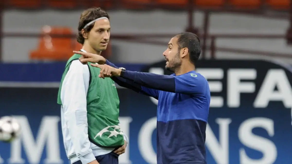 Ibrahimovic Guardiola Barcelona 2009.jpg