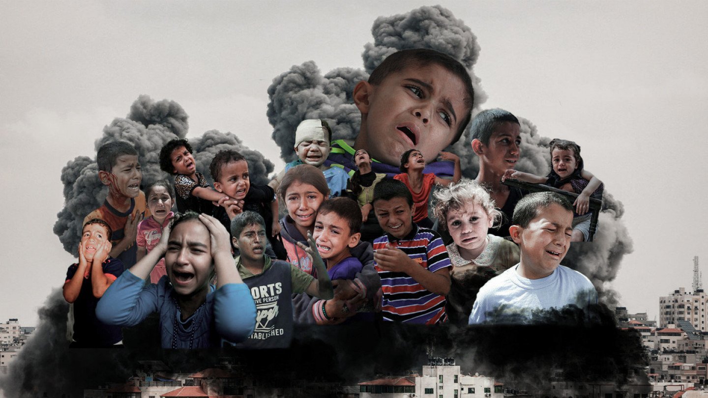 ILLUSTRATION_ChildrenFacesGaza-2