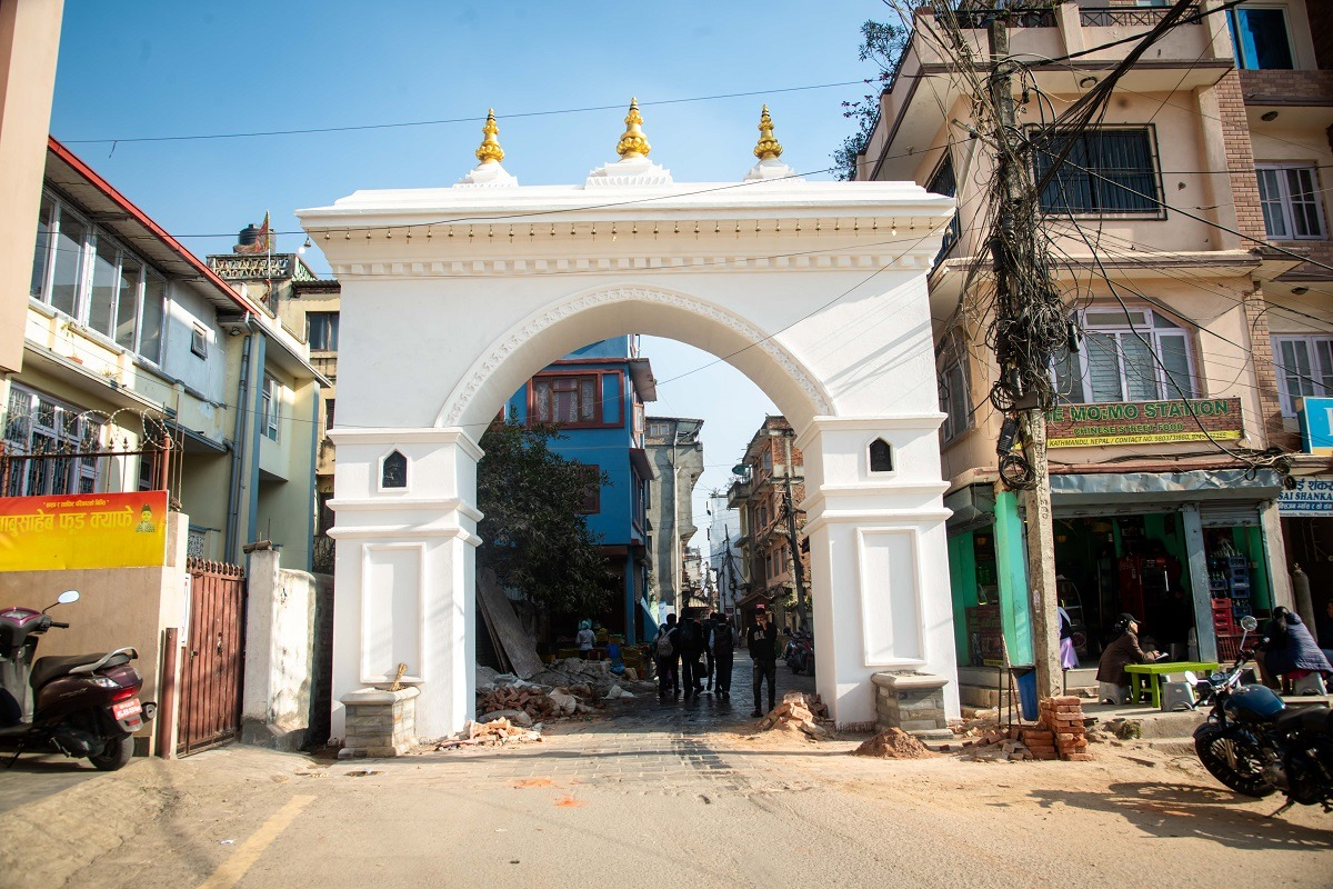 जय बागेश्वरीका ७५ वटा घरलाई मौलिक स्वरूपमा रूपान्तरण गरिँदै