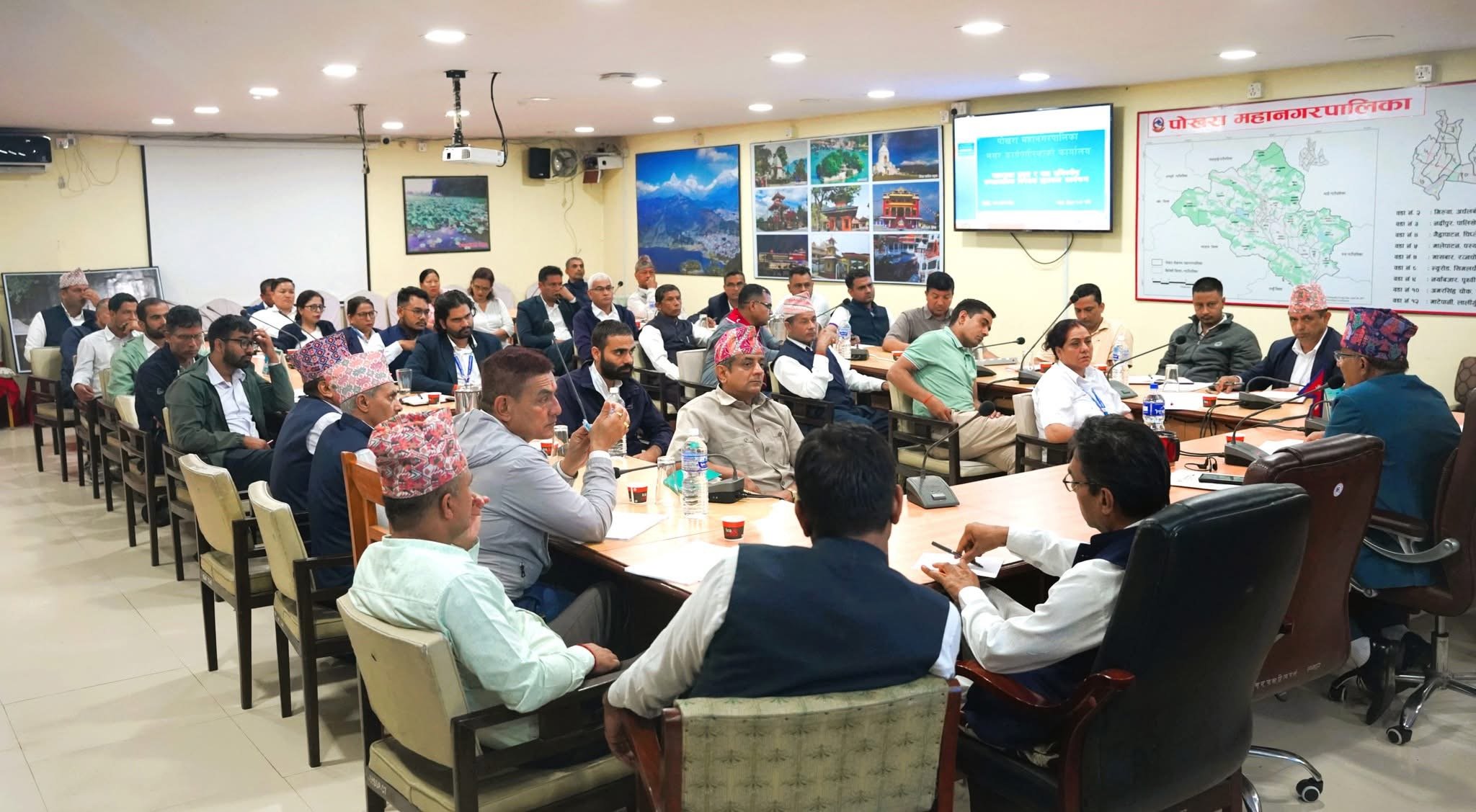 महानगरको कामलाई परिणाममुखी बनाउन पोखराका मेयर आचार्यद्वारा निर्देशन