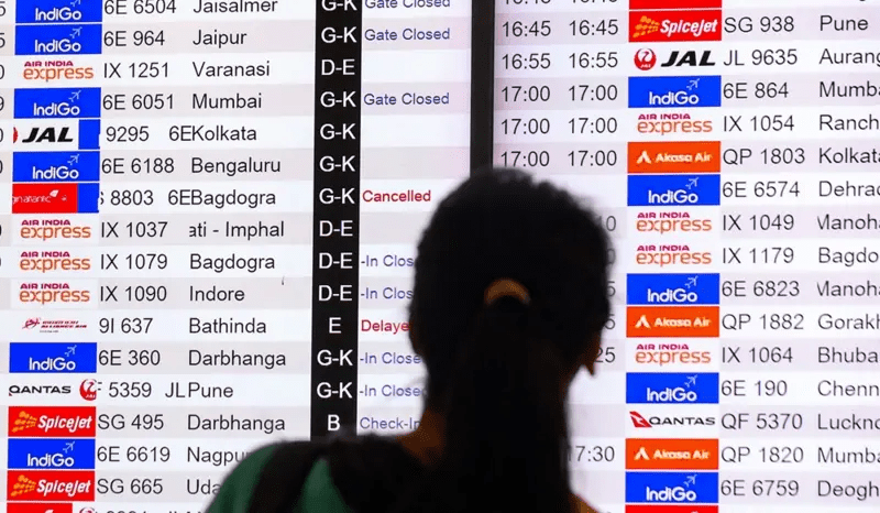 एकाधिकारको आरोपपछि इन्डिगोलाई उडान १० प्रतिशत घटाउन आदेश