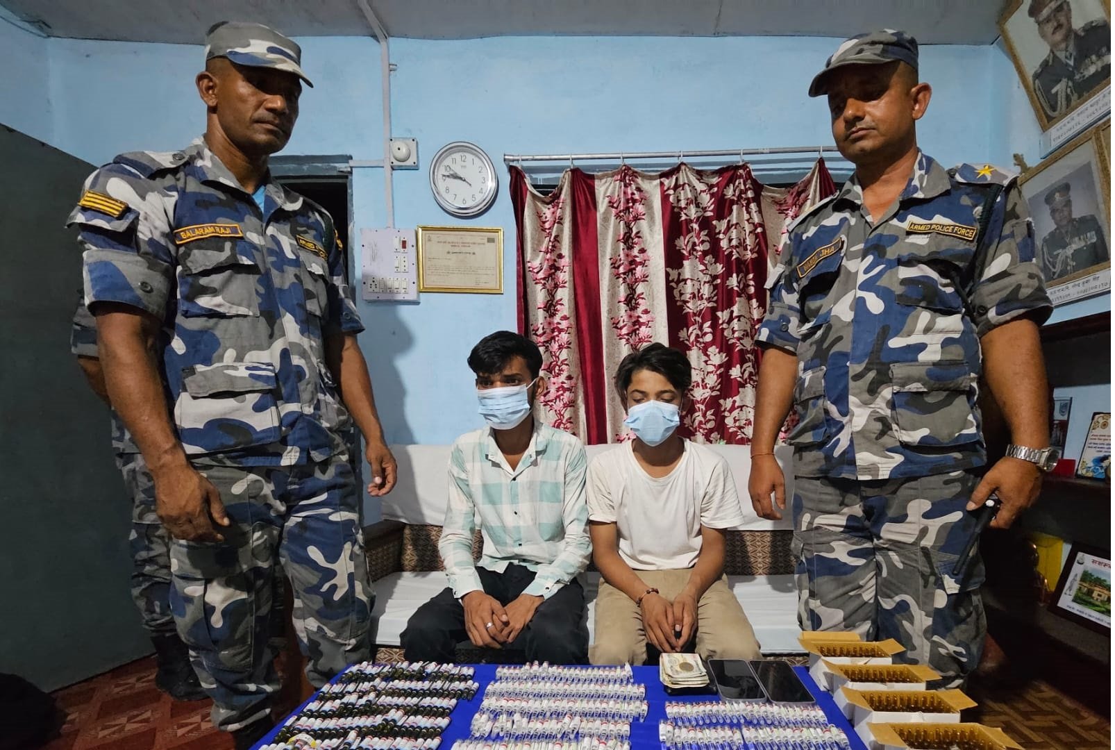 लागू औषधसहित रौतहटबाट दुई भारतीय नागरिक पक्राउ