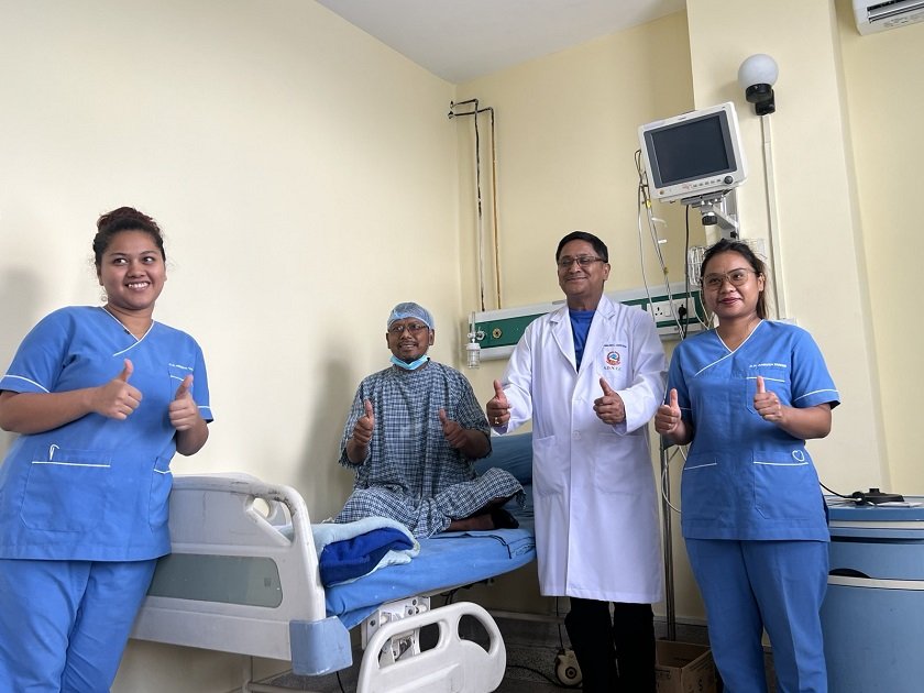   नेपालमै एकै व्यक्तिमा तेस्रोपटक मिर्गौला प्रत्यारोपण