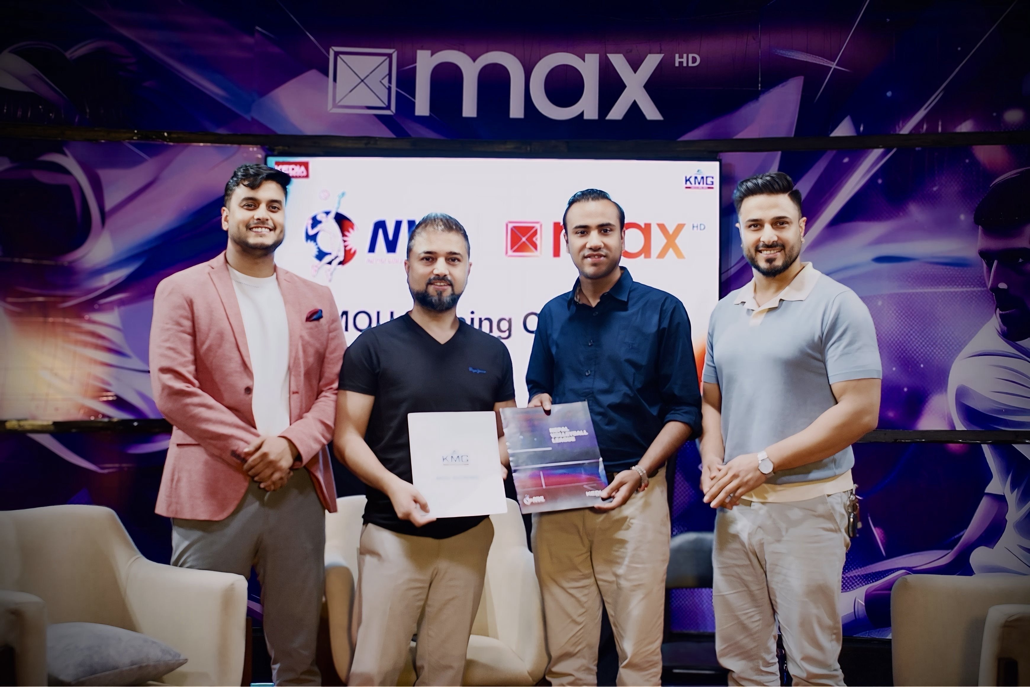 Kedia Group's Nepal Volleyball League Partners with Kantipur Television for Broadcasting Rights