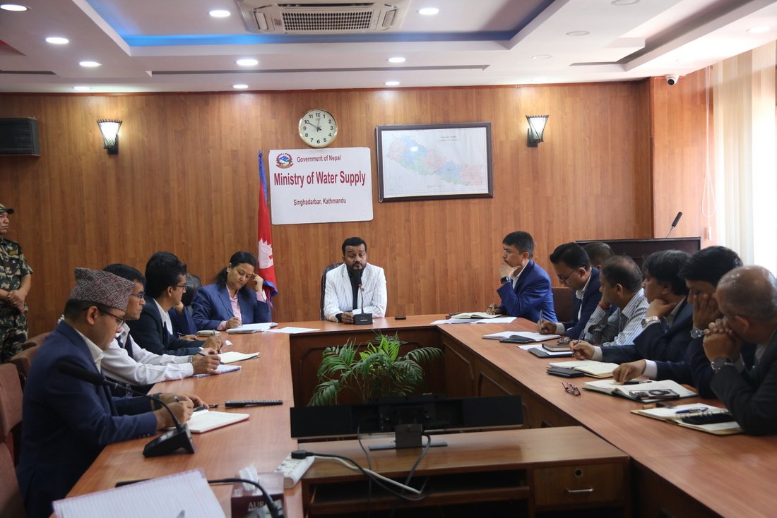   तराई–मधेसको खानेपानी समस्या समाधानका लागि जनशक्ति परिचालन गर्न मन्त्री यादवको निर्देशन