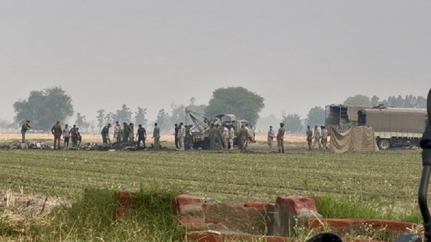 भारतको पञ्जाबमा अज्ञात विमान दुर्घटनाग्रस्त, एकको मृत्यु, ९ घाइते