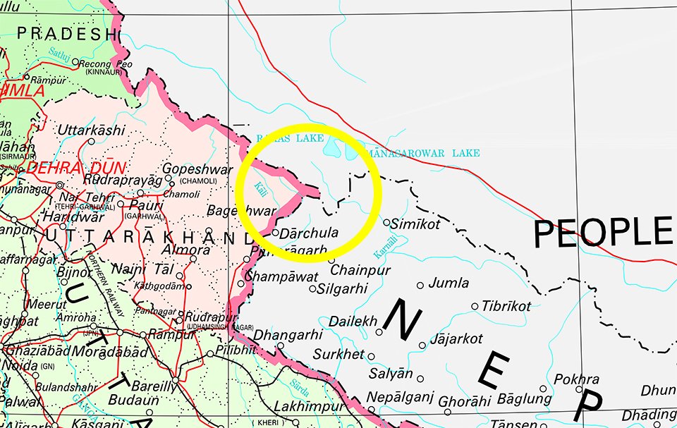 india political map