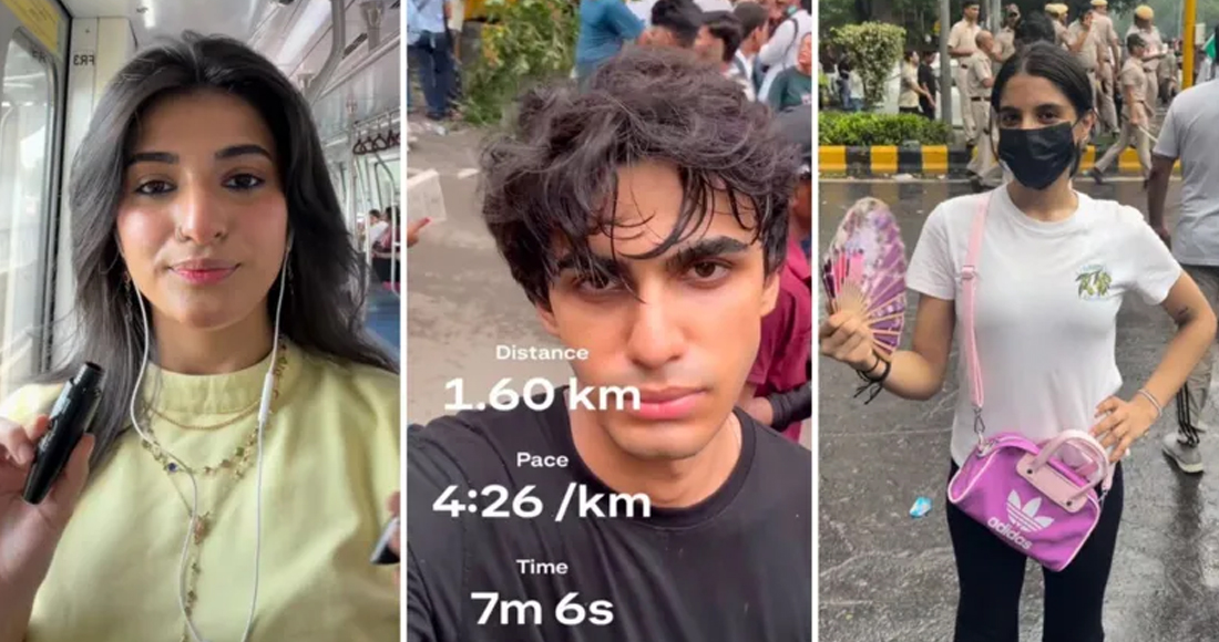 Youth Use Social Media Humor in Delhi Protests