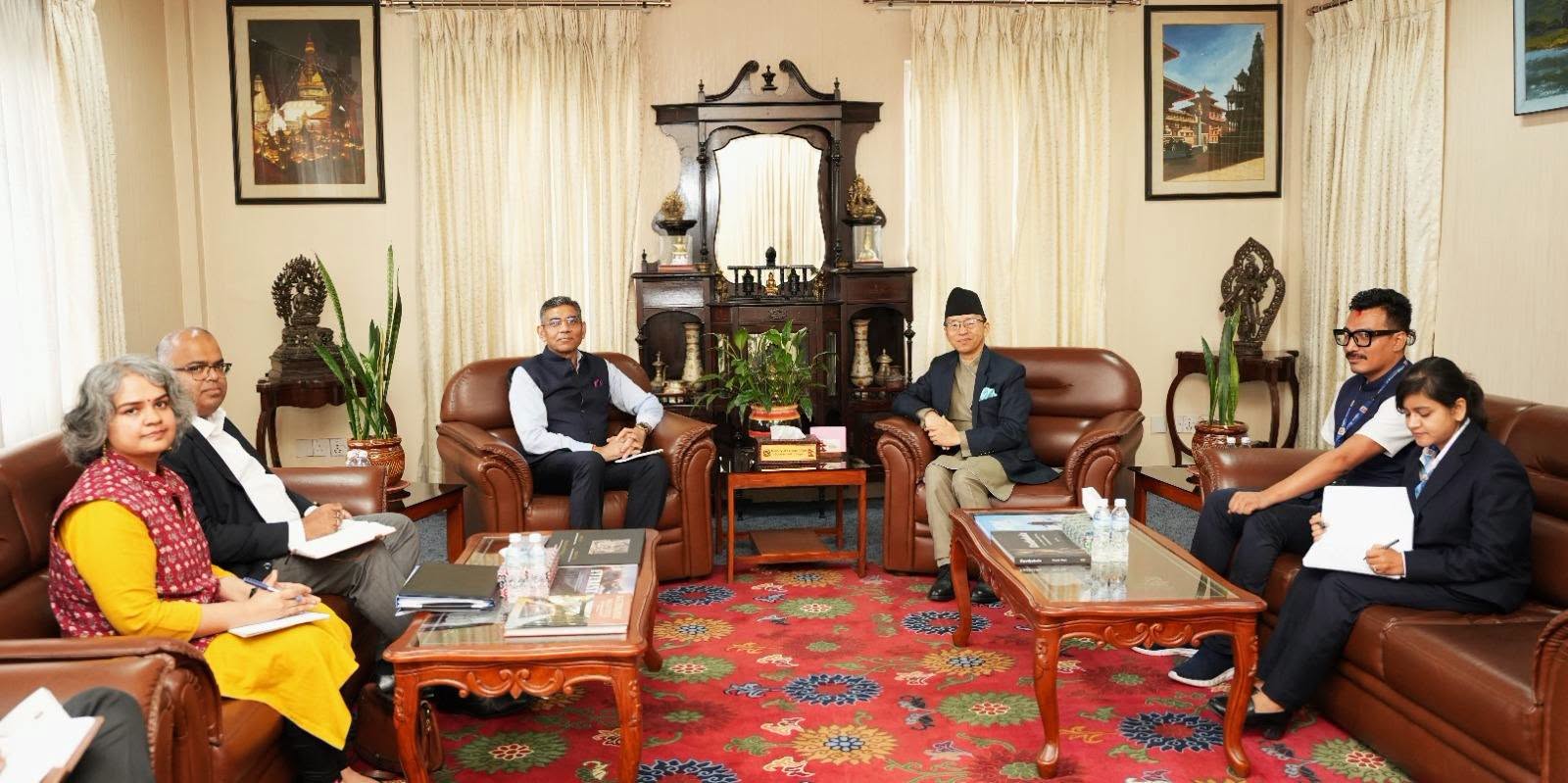 भारतका अतिरिक्त विदेश सचिव र नेपालका परराष्ट्र सचिवबीच भेटवार्ता