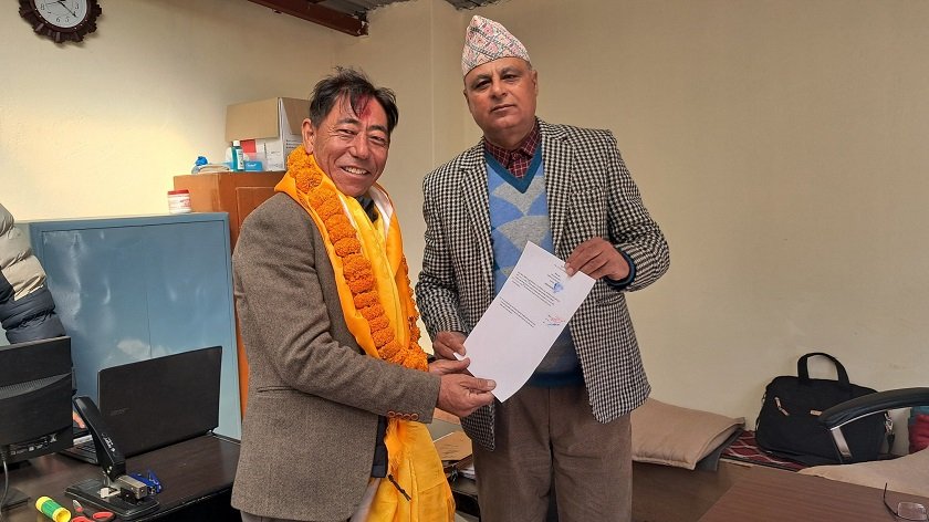  मुस्ताङमा एमालेबाट इन्द्र विष्टको उम्मेदवारी दर्ता