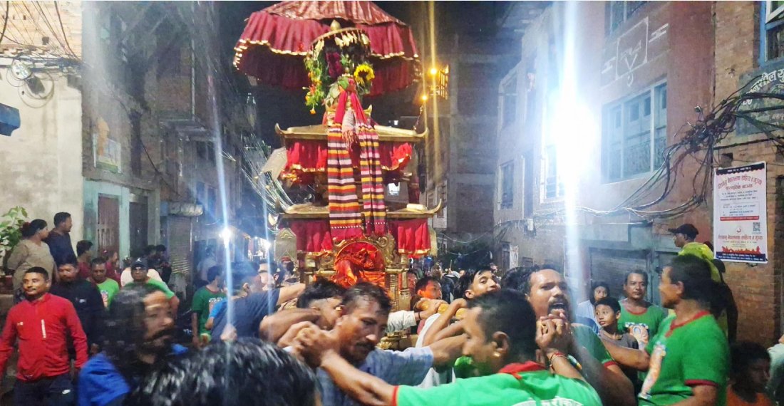   इन्द्रको खटजात्रा इन्द्र दह पुर्‍याइयो