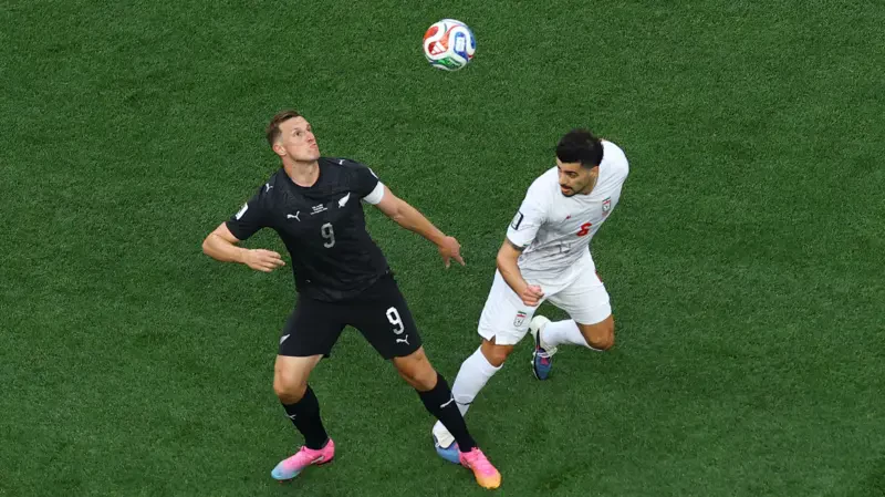 Iran and New Zealand Tied 1-1 in FIFA World Cup 2026 Qualifiers
