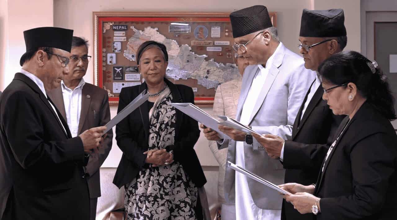   सर्वोच्चका नवनियुक्ति तीन न्यायाधीशका लागि तोकियो इजलास