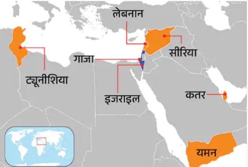   इजराइलद्वारा ७२ घण्टामा ६ देशमा हमला, २०० भन्दा बढीको मृत्यु