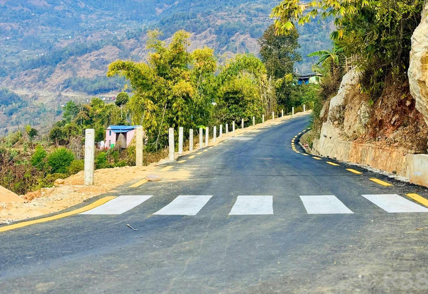Rural Roads in Baglung Paved After 26 Years, Bringing Relief to Locals