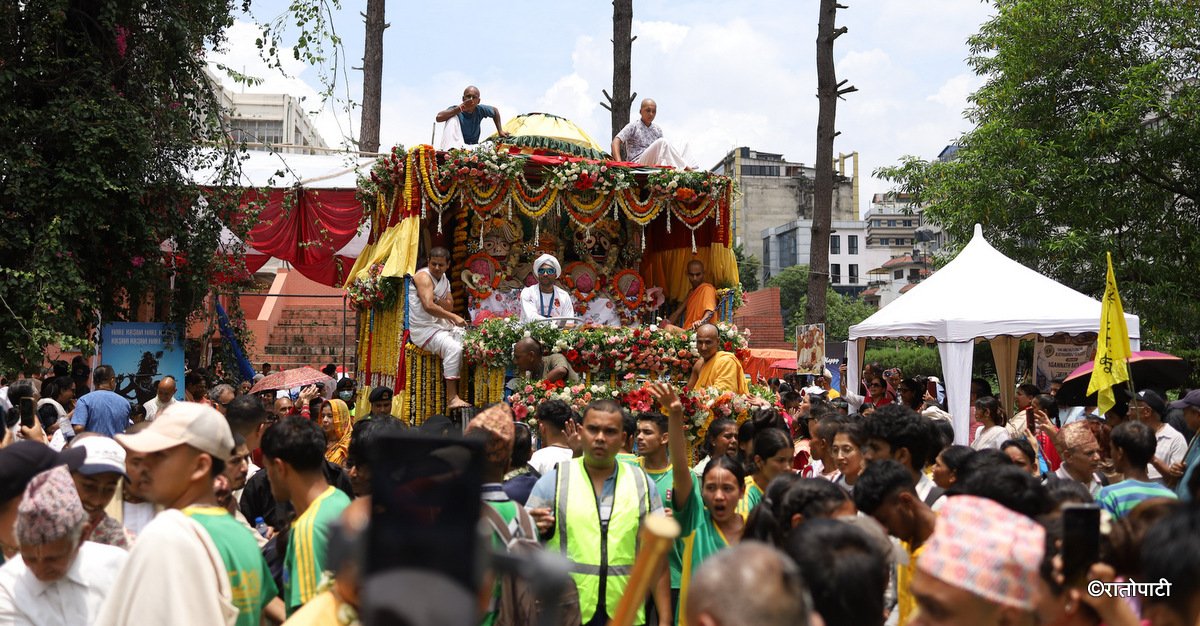 Jagannath Rath Yatra Festival Organized in Kathmandu
