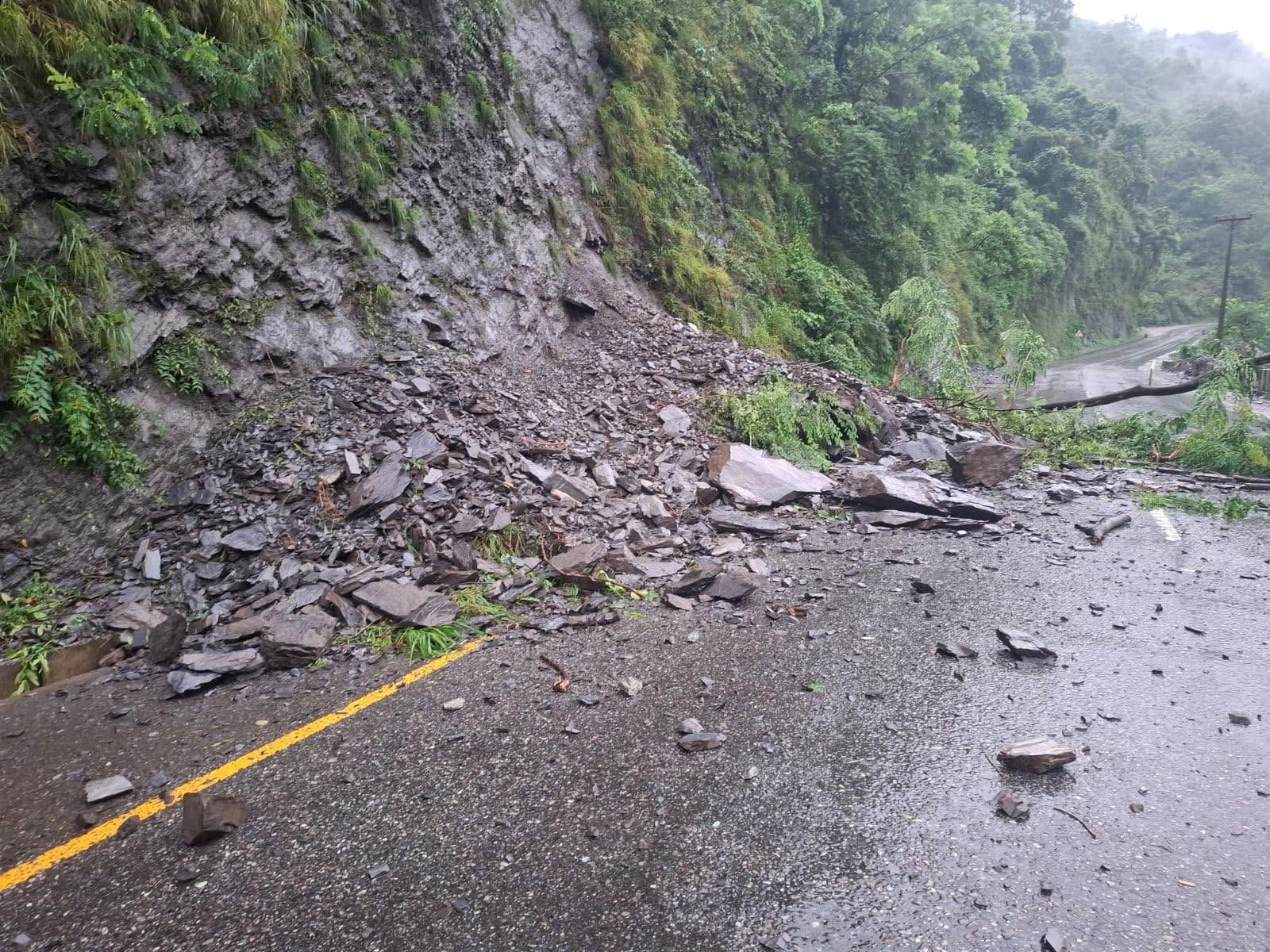 Muglin-Narayangadh Road Closed Due to Landslide Risk