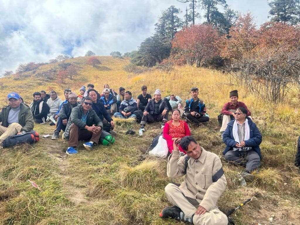 जलजलाको पर्यटन प्रवर्द्धन गर्न वर्षमानको नेतृत्वमा पदयात्रा