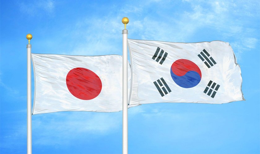 जापानी सामग्री प्रतिबन्ध लगाउन माग गर्दै दक्षिण कोरियाली नागरिकको विरोध