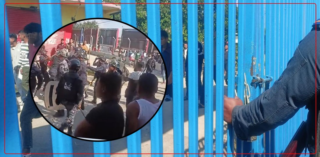   महेश बस्नेतको नाममा बारामा तनाव, प्रहरी र जेनजीबिच झडप