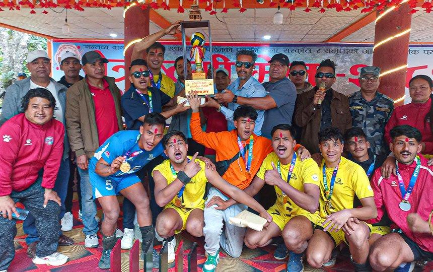   घले हार्भेस्टिङले चुम्यो कालिका कपको उपाधि