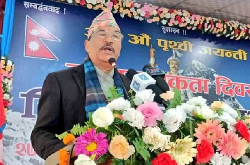 नेपाली पैसामा पृथ्वीनारायण शाहको तस्बिर राखौं : अध्यक्ष थापा