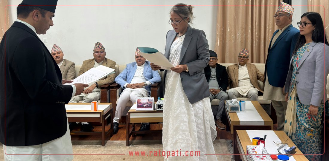   महान्यायाधिवक्ता कडेलले लिए शपथ