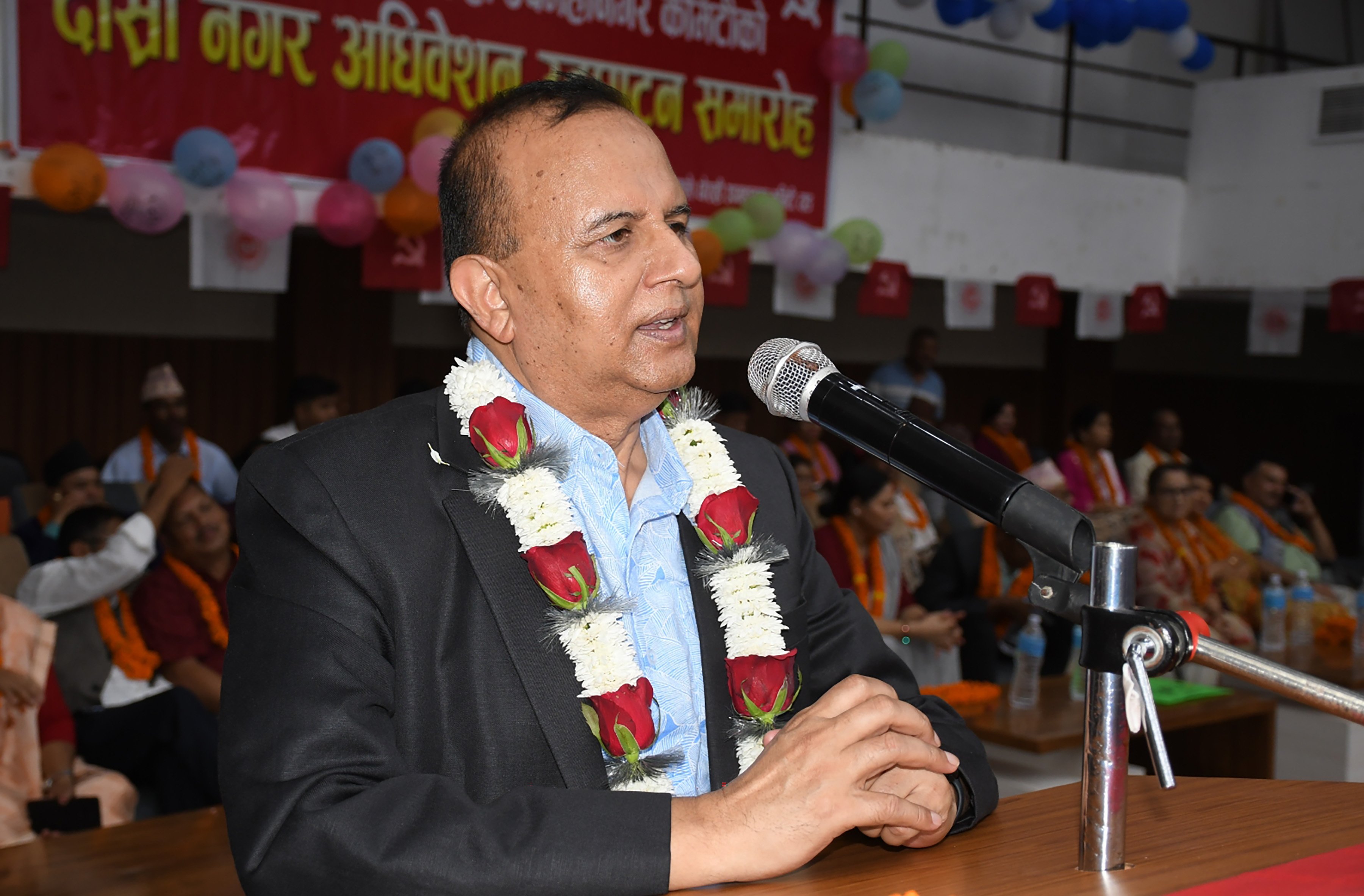   एमाले-कांग्रेस मिलेर बनेको सरकारले देशलाई गति दिन्छ : महासचिव पोखरेल