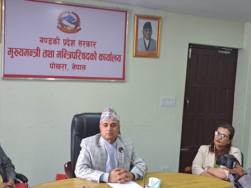 मुख्यमन्त्री अधिकारीको सम्पत्ति : पोखरामा जग्गा, चितवनमा रिसोर्ट र काठमाडौँमा घडेरी