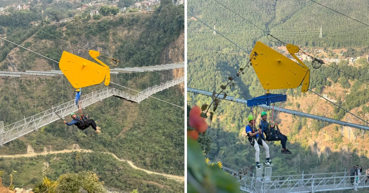 कुश्माको 'द क्लिफ'मा विश्वकै लामो र अग्लो ‘मेगाट्रोल’ को सफल परीक्षण