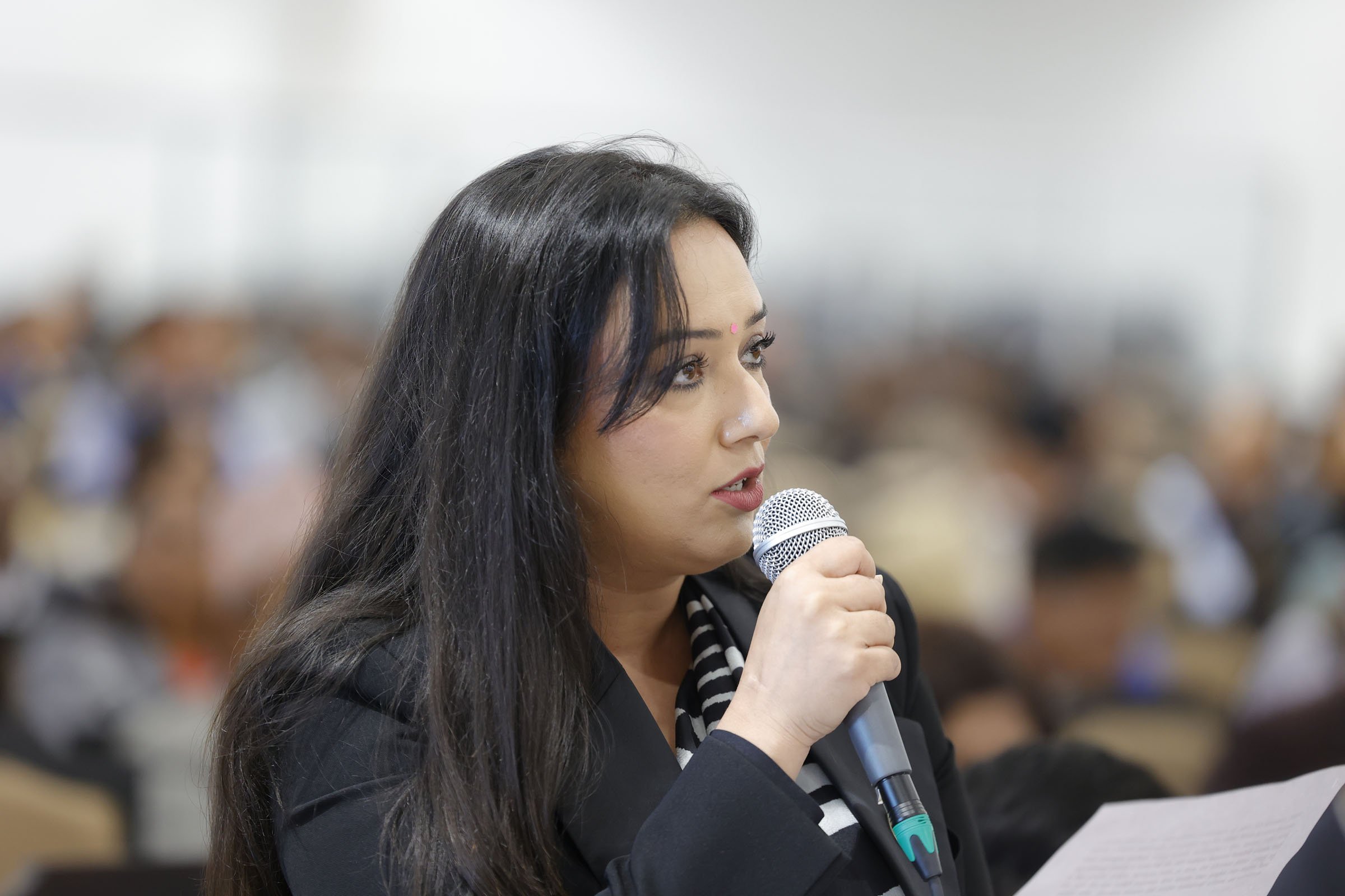 Rastriya Prajatantra Party Chief Whip Khushbu Oli Raises Concerns on Health System, Burn Treatment, and Protestor Management