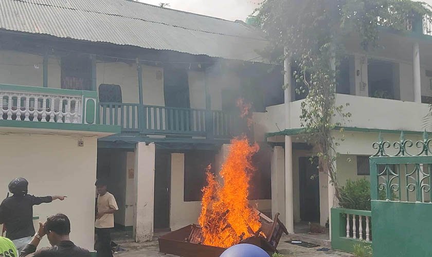 Koirala Niwas Fire