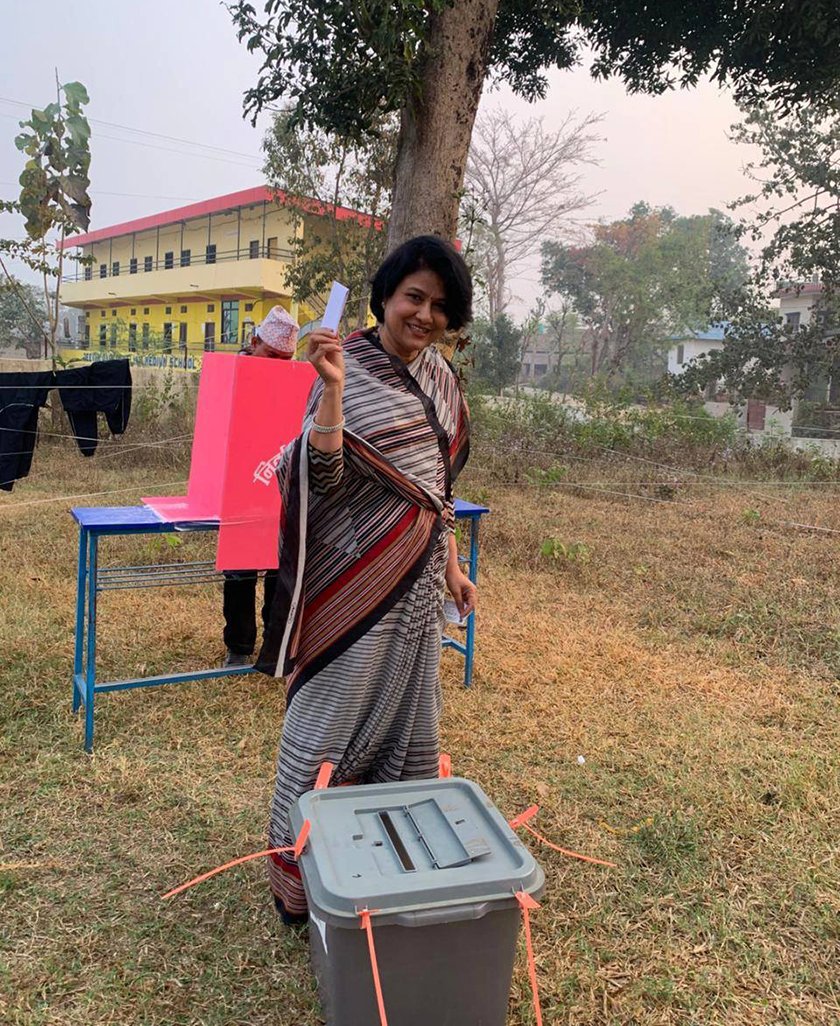 Komal Oli Vote